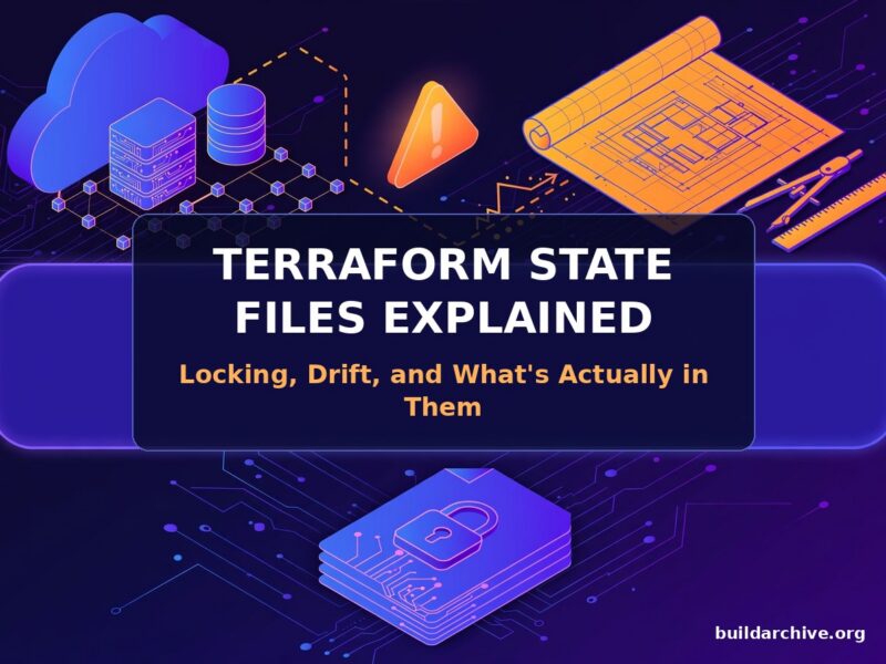 Terraform State Files Explained: Locking, Drift, and What’s Actually in Them
