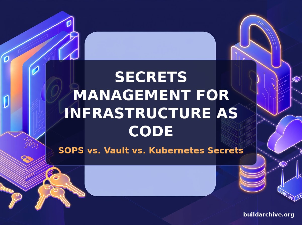 Secrets Management for Infrastructure as Code: SOPS vs. Vault vs. Kubernetes Secrets - Build Archive