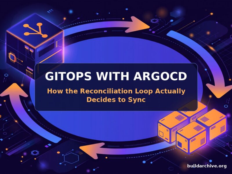 GitOps with ArgoCD: How the Reconciliation Loop Actually Decides to Sync