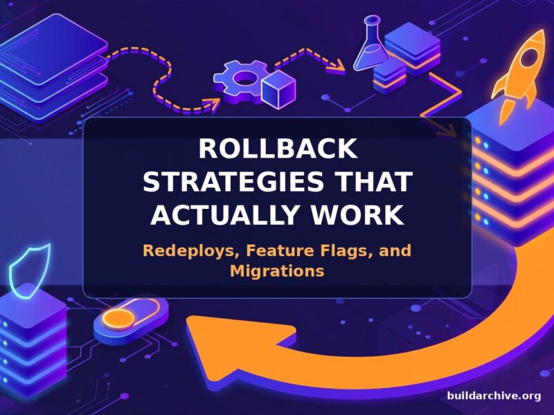 Rollback Strategies That Actually Work: Redeploys, Feature Flags, and Migrations